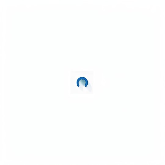 Contre-poids de tuyau BLEU