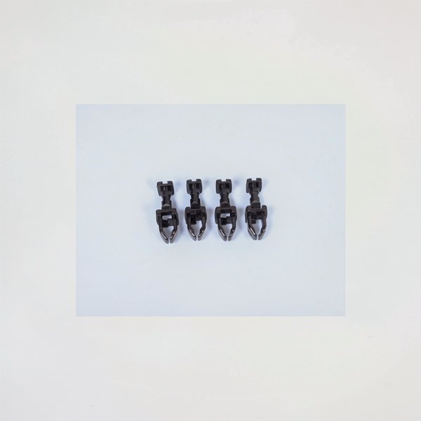 Bouton plastique quart de tour