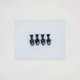 Bouton plastique quart de tour