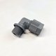 Raccord PA 8-10mm 1/4" 90°