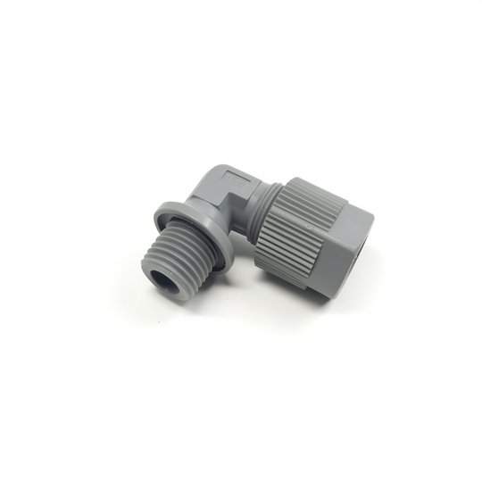 Raccord PA 8-10mm 1/4" 90°