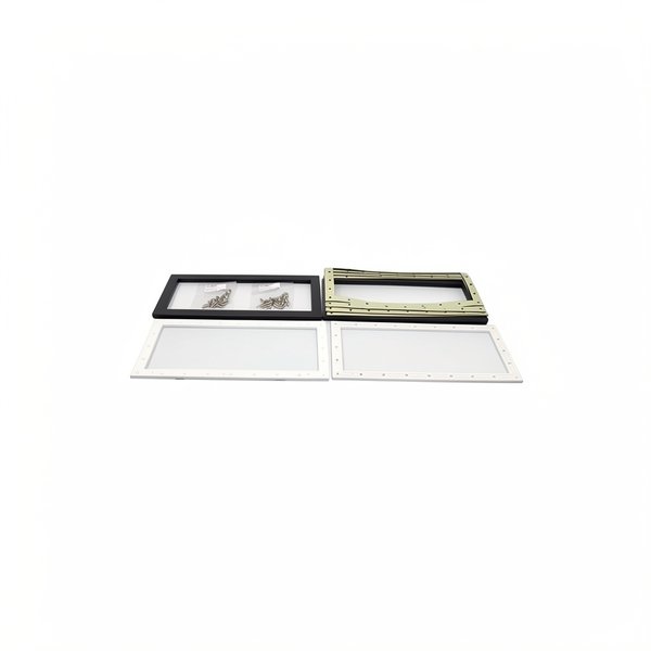 Brides + enjoliveurs + joints + vis skimmer GM (x2) - ANTHRACITE