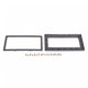 Bride SK GM Liner + enjoliveur Anthracite + vis métriques M6x24mm