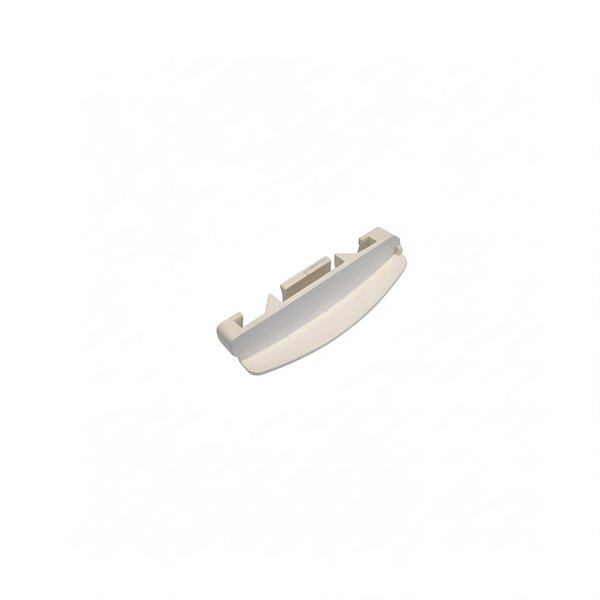 Ailette de volet gauche 10 mm sans butée 2012 - BLANCHE