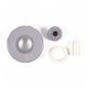 Enjoliveur refoulement Multiflow + rotule + siège - couleur GRIS CLAIR
