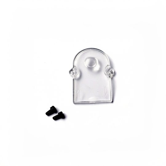Couvercle transparent + 2 vis pour pompe péristaltique 57179