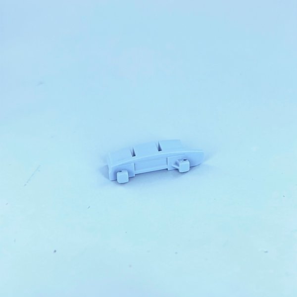 Bouchon à coller droit Bleu avec butée