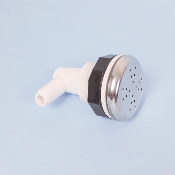 Buse d'air blanche inox (Ø10)