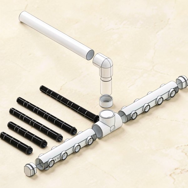 Ensemble collecteur BP.1400-75 + crépines 1"1/2 pour Praga 09210, 00689 1"1/2