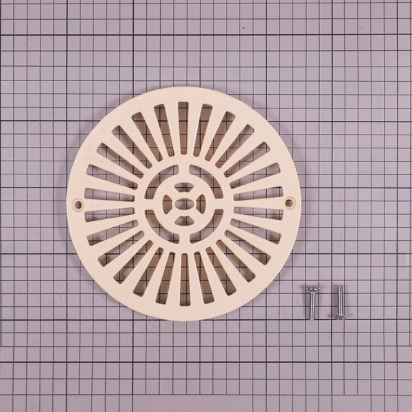 Grille BDF 2" Liner/Préfab AM + vis métriques 25 mm - SABLE