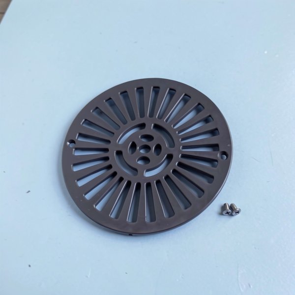 Grille BdF Ø125 GRIS Anthracite