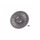 Grille BdF Ø125 GRIS Anthracite