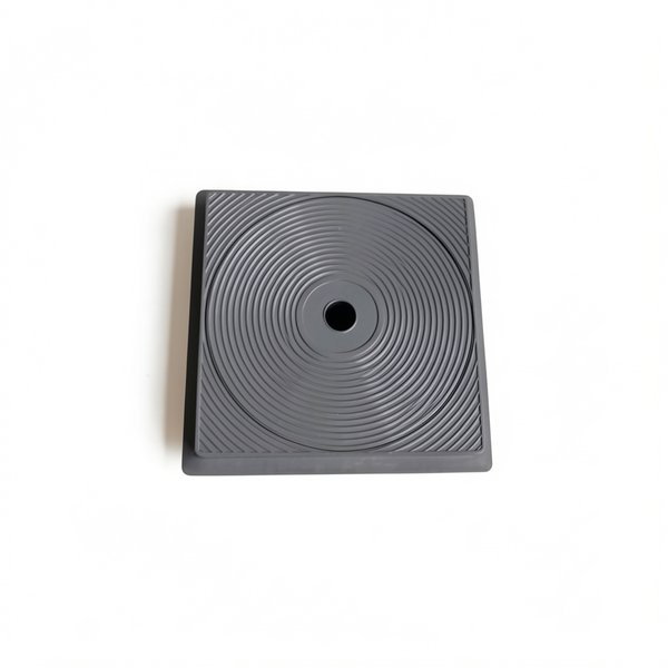 Couvercle SK Standard rond + cadre carré - ANTHRACITE