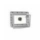 Bride SK PM Liner + enjoliveur + vis métriques M6x24mm - GRIS