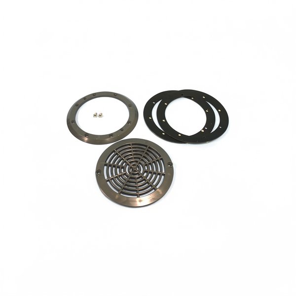 Kit bride + grille + joints + vis BDF Aquareva BL211-BB210 - Anthracite
