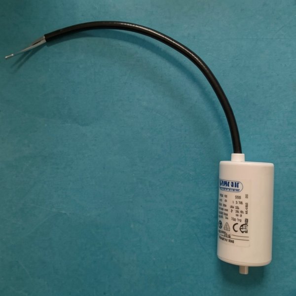 Condensateur MKA 15µF 450V 40X70 avec vis M8 et câble 250mm long