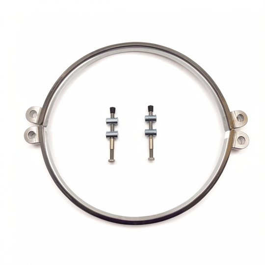 Collier de serrage + visserie pour Net'N'Clean Ø63