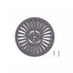 Grille BDF 2" Liner/Préfab AM + vis métriques 25 mm - ANTHRACITE