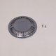 Grille + vis BdF antivortex Gris Anthracite CL144