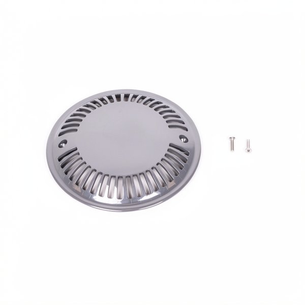 Grille + vis BdF antivortex Gris Anthracite CL144