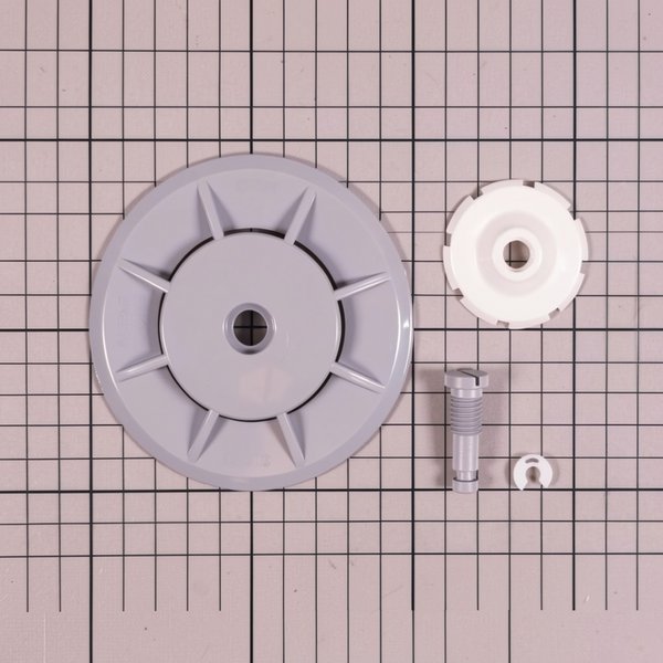Grille oscillante + volet BDF - couleur GRIS