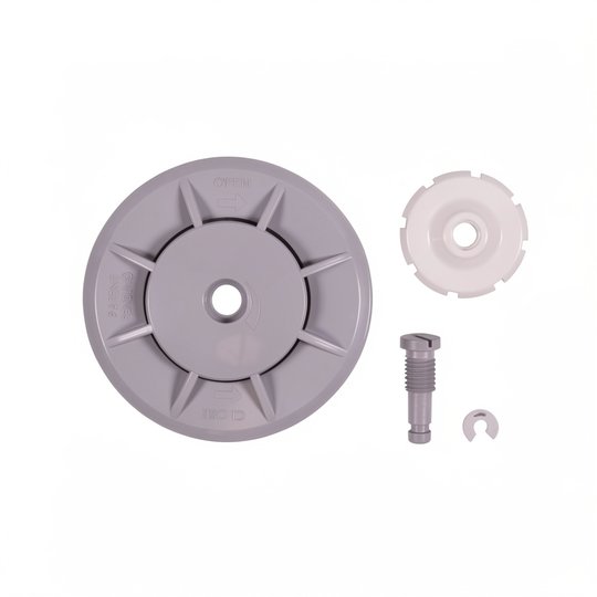 Grille oscillante + volet BDF - couleur GRIS