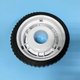 Roue blanche + pneu PVA pour robot R3/R5