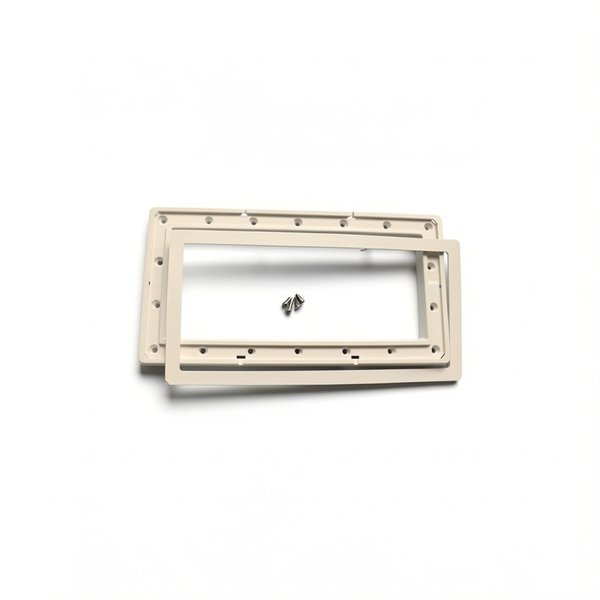 Bride SK GM Béton + enjoliveur + vis métriques M6x12mm - SABLE