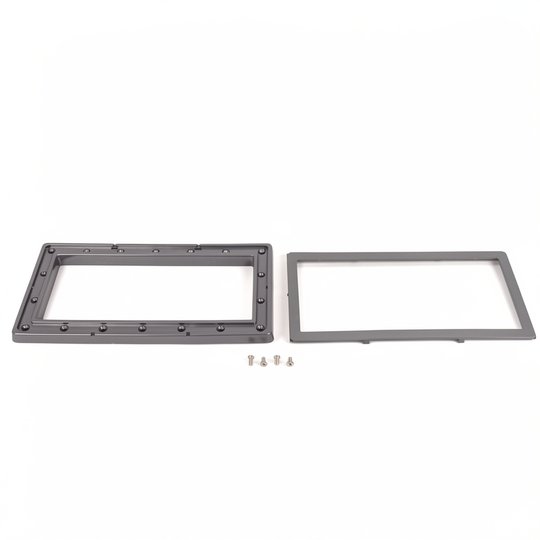 Bride SK GM Béton + enjoliveur + vis métriques M6x12mm - ANTHRACITE