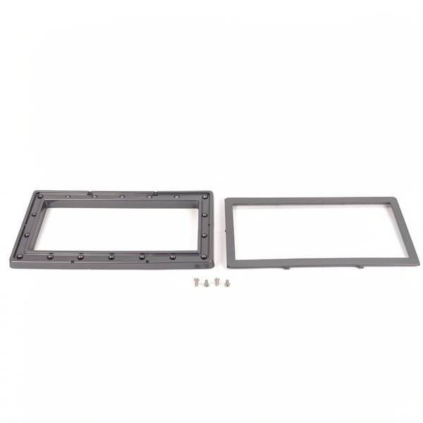 Bride SK GM Béton + enjoliveur + vis métriques M6x12mm - ANTHRACITE