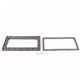 Bride SK GM Béton + enjoliveur + vis métriques M6x12mm - ANTHRACITE