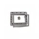 Bride SK PM Liner + enjoliveur + vis Parker M5,5x25mm - GRIS