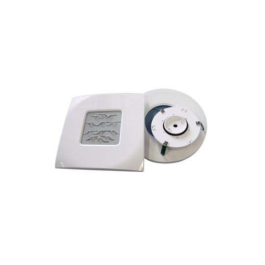 Projecteur Diamond Power DESIGN 12 Led Blanc. 2600 lumens. 36W + 2 enjoliveurs ABS DESIGN blancs