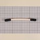Tube santoprène avec raccords pour pompe MP2 noire de 1,5/4/6/10/12 L/h - L 180mm, Ø10mm
