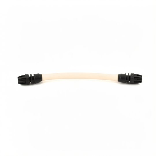 Tube santoprène avec raccords pour pompe MP2 noire de 1,5/4/6/10/12 L/h - L 180mm, Ø10mm