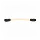Tube santoprène avec raccords pour pompe MP2 noire de 1,5/4/6/10/12 L/h - L 180mm, Ø10mm