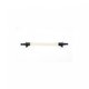 Tube santoprène pour pompe MP2 noire de 18/20/30 L/h - L 180mm, Ø10mm