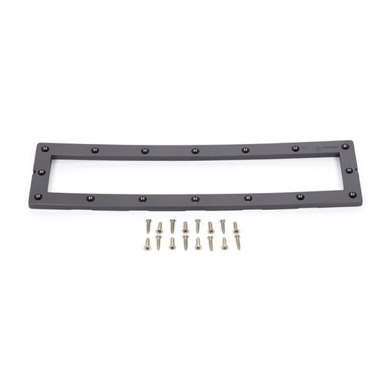 Bride + vis Parker SK NORM XXL bouche 495x80 mm - ANTHRACITE