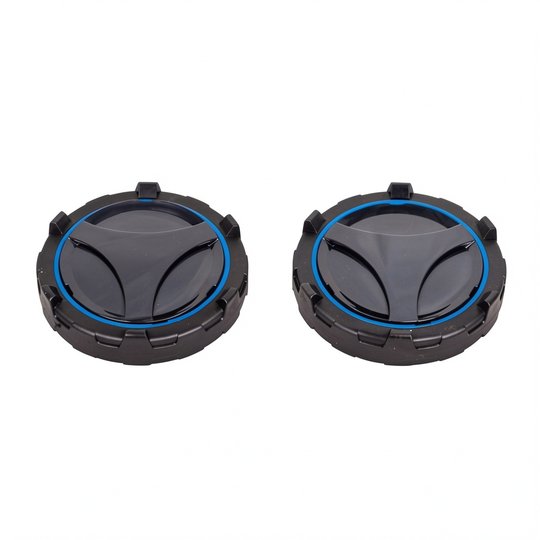 Roues complètes (x2) avec enjoliveurs pour robot REACTION
