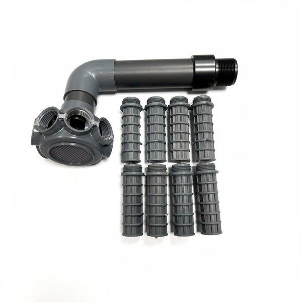 Ensemble collecteur + crépines 1" pour FSAB Volcano/Vesubio Ø450mm