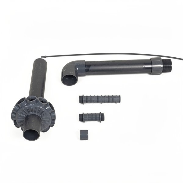 Ensemble collecteur + crépines pour filtre PTK 1000 Ø800