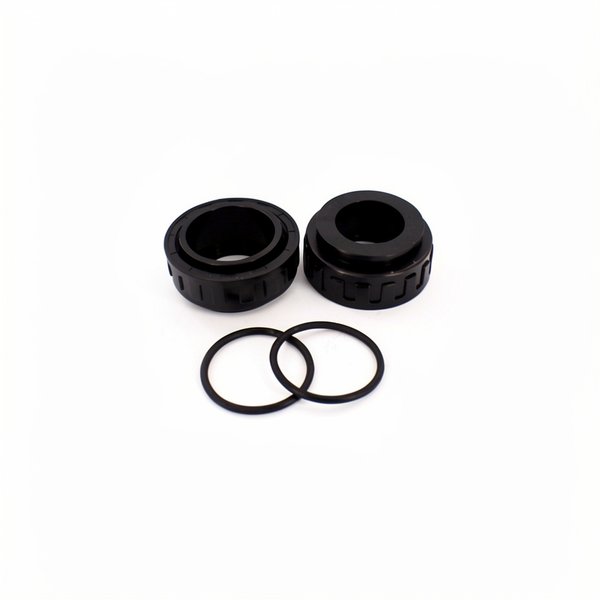Kit raccords union Ø63 complets + écrous + joints PPE KS (x2)