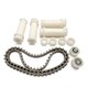 Kit 2 courroies + 4 guides + 2 poulies + 2 roulements Dynamic Pro X