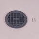 Grille plate BDF NORMA préfabriqué avec vis métriques - ANTHRACITE