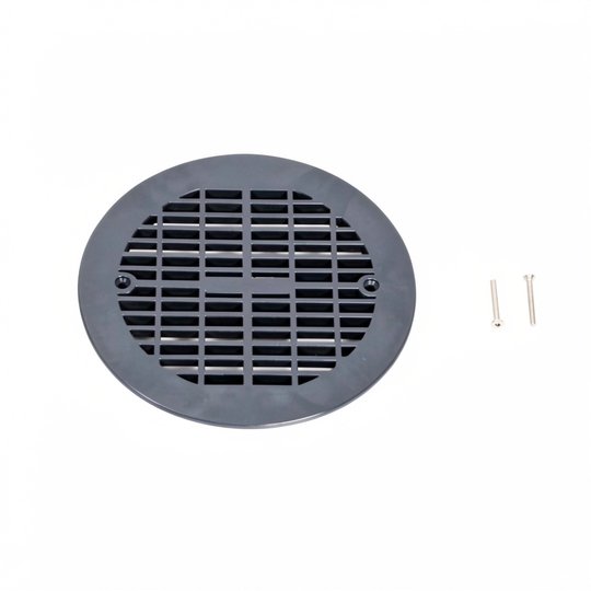 Grille plate BDF NORMA préfabriqué avec vis métriques - ANTHRACITE