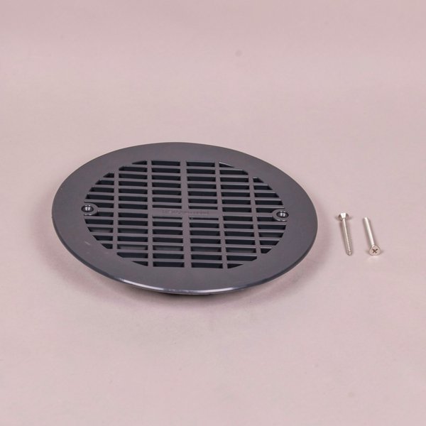 Grille plate BDF NORMA préfabriqué avec vis Parker - ANTHRACITE
