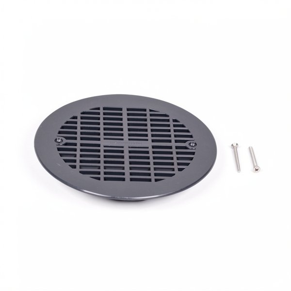 Grille plate BDF NORMA préfabriqué avec vis Parker - ANTHRACITE