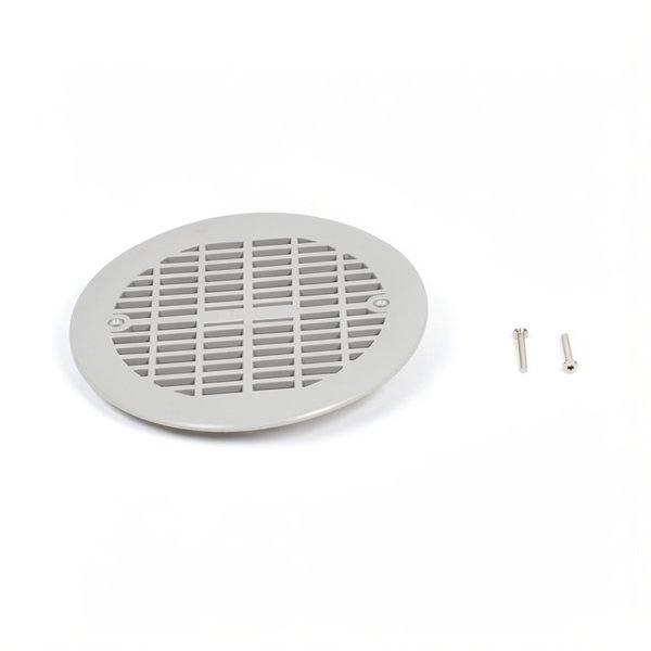 Grille plate BDF NORMA préfabriqué avec vis métriques - GRIS
