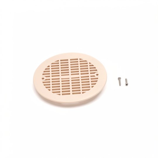 Grille plate BDF NORMA béton + vis - GRIS