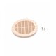 Grille plate BDF NORMA béton + vis - GRIS